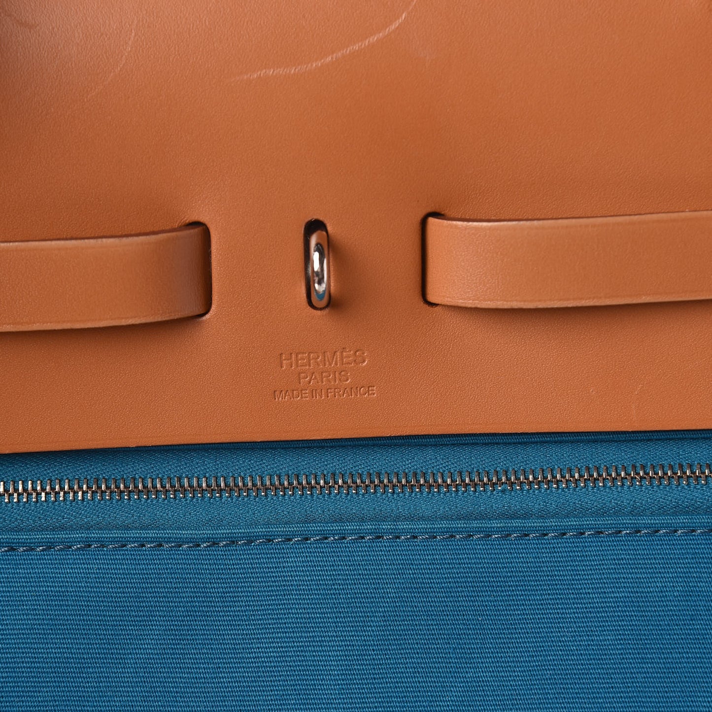 Toile Vache Hunter Herbag Zip 39 MM Bleu Izmir Natural