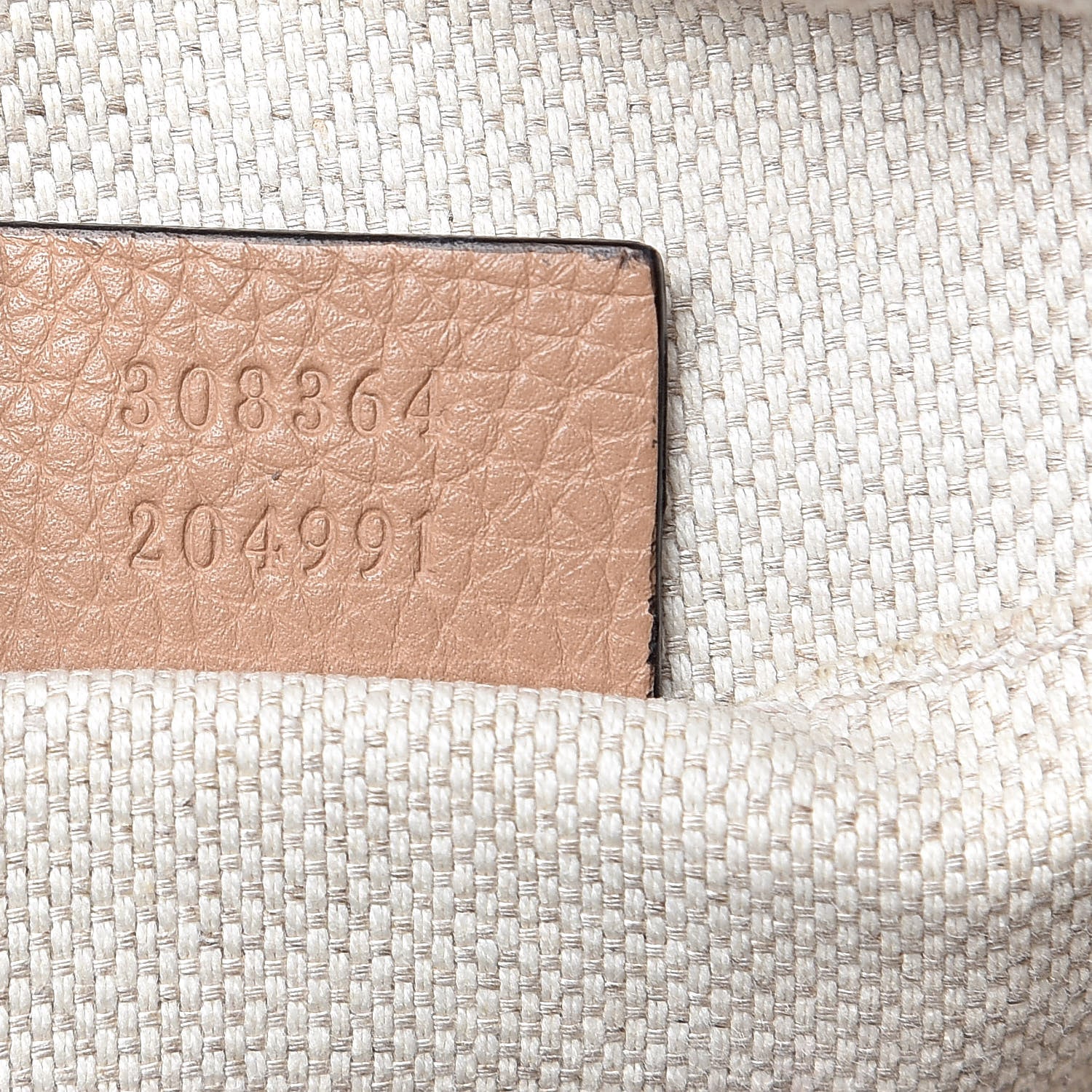Gucci Pebbled Calfskin Small Soho Disco Bag Rose Beige 7 of 11