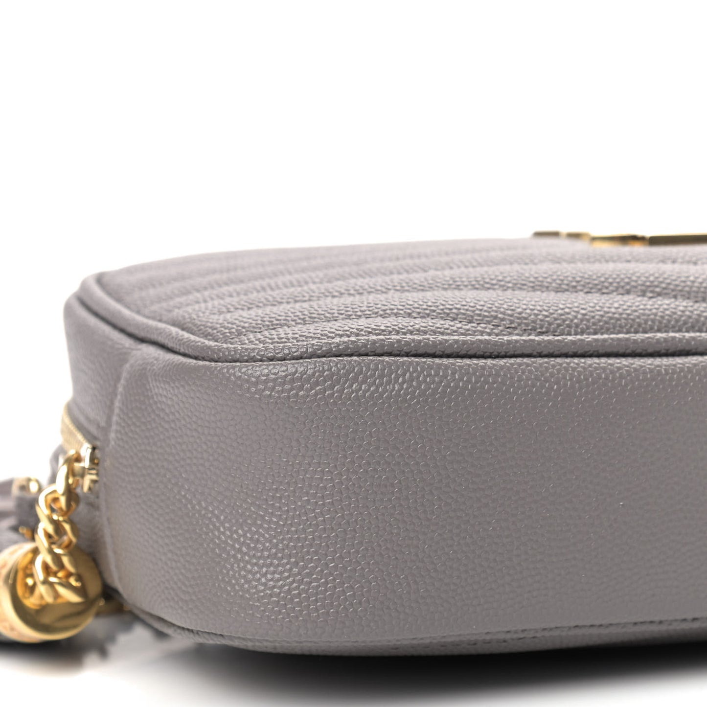 Grain De Poudre Matelasse Monogram Mini Lou Camera Bag Fog
