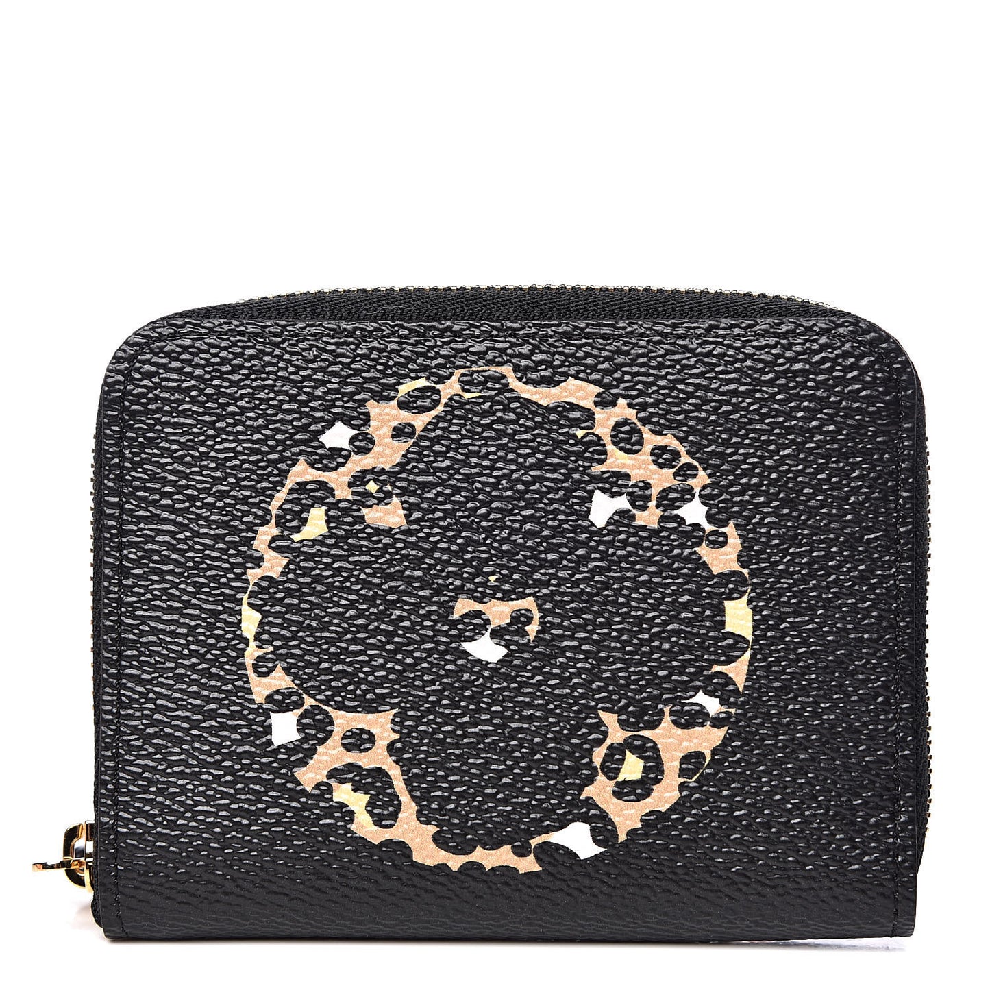 Monogram Giant Jungle Zippy Coin Purse Black