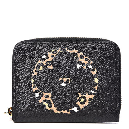 Louis Vuitton Monogram Giant Jungle Zippy Coin Purse Black 1 of 8