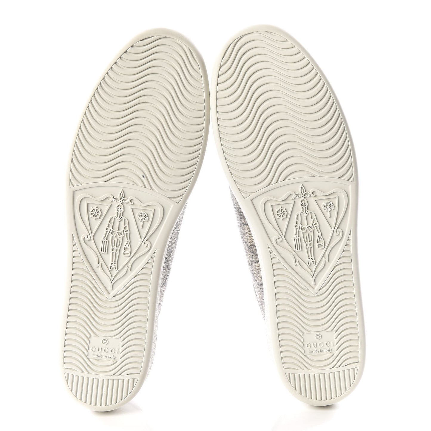 GG Supreme Monogram Womens Tessuto Sneakers 39.5 Ebony