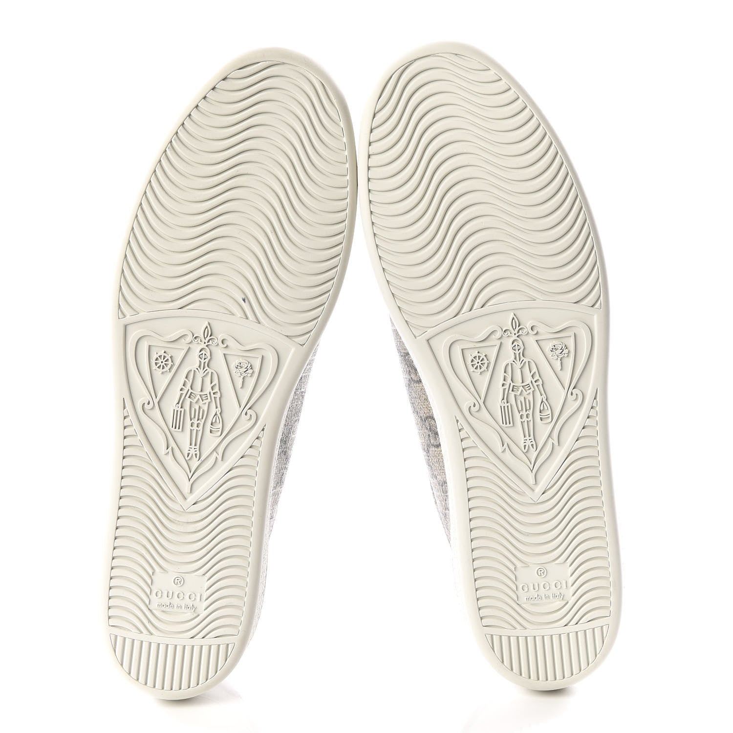 Gucci GG Supreme Monogram Womens Tessuto Sneakers 39.5 Ebony 5 of 9