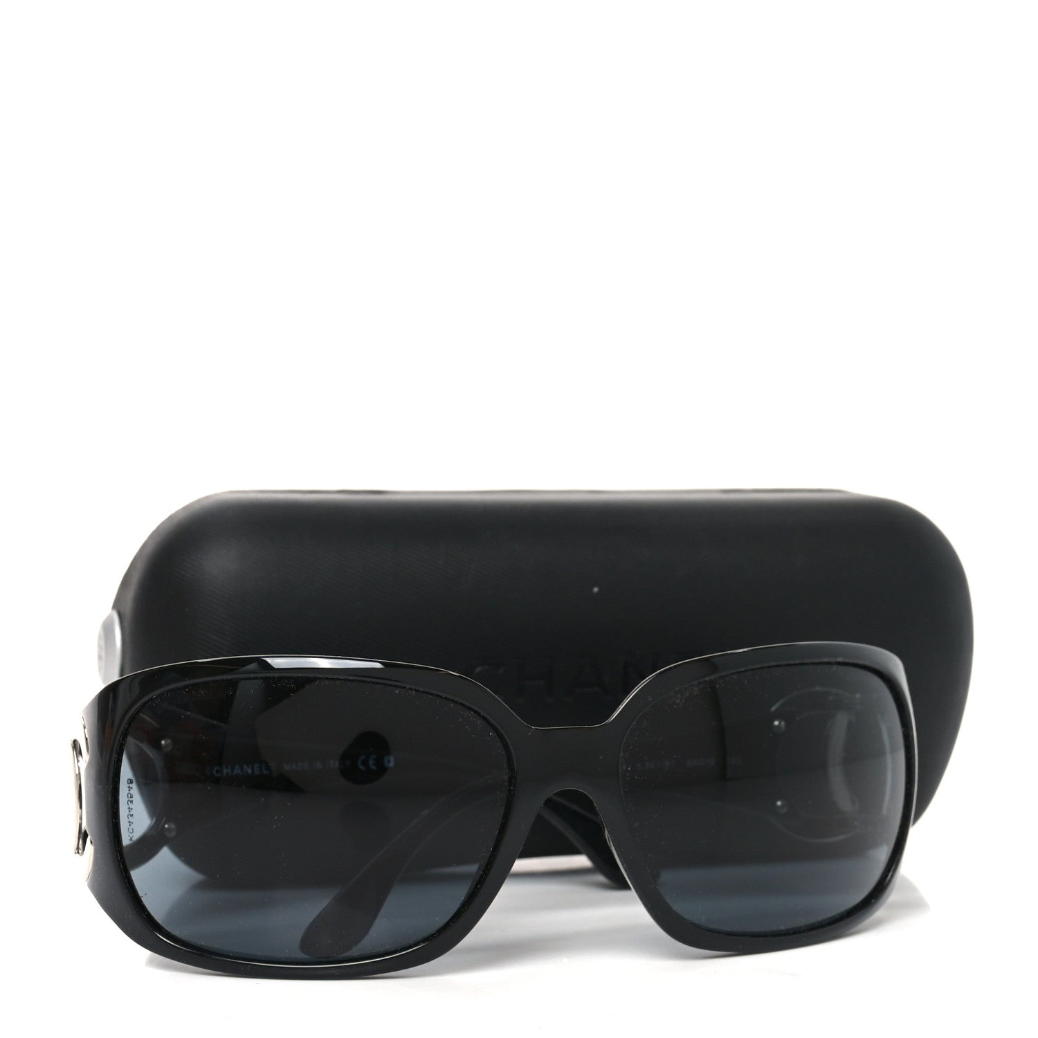 Chanel Acetate CC Sunglasses 6014 Black 1803891 – FASHIONPHILE