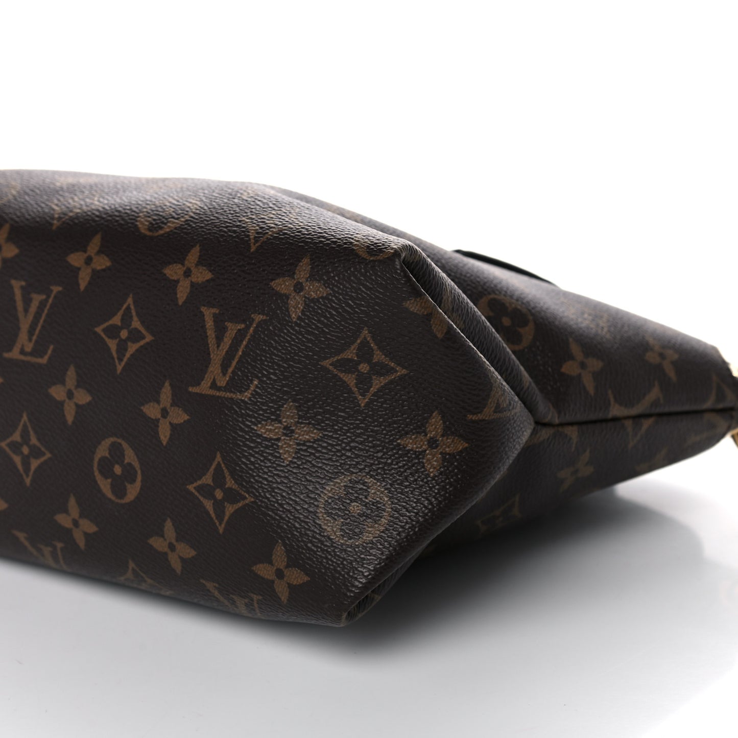 Monogram Flower Zipped Tote PM Black