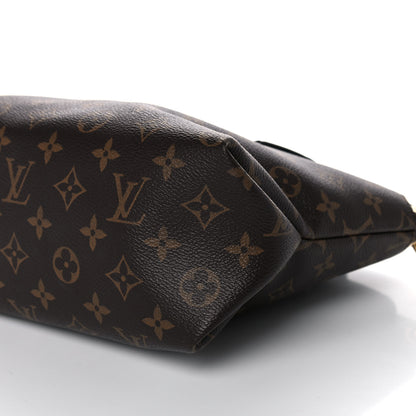 Louis Vuitton Monogram Flower Zipped Tote PM Black 8 of 19