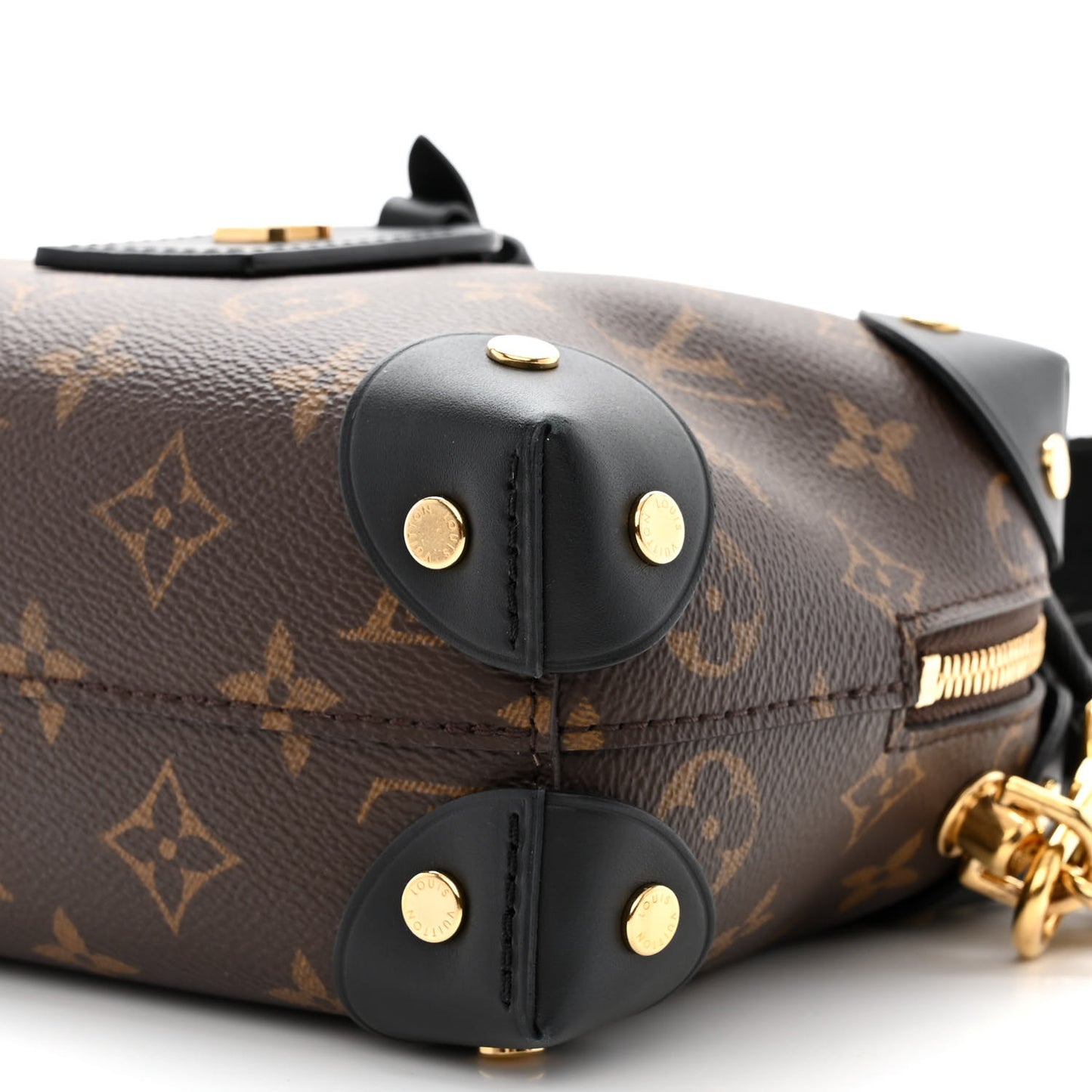 Monogram Petite Malle Souple Black