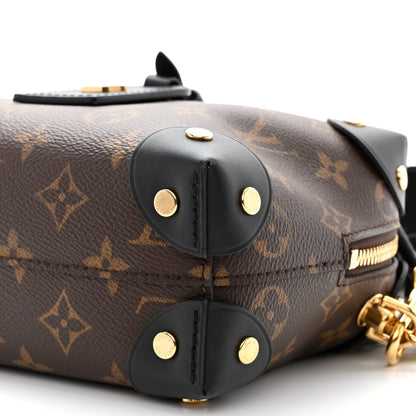 Louis Vuitton Monogram Petite Malle Souple Black 9 of 10