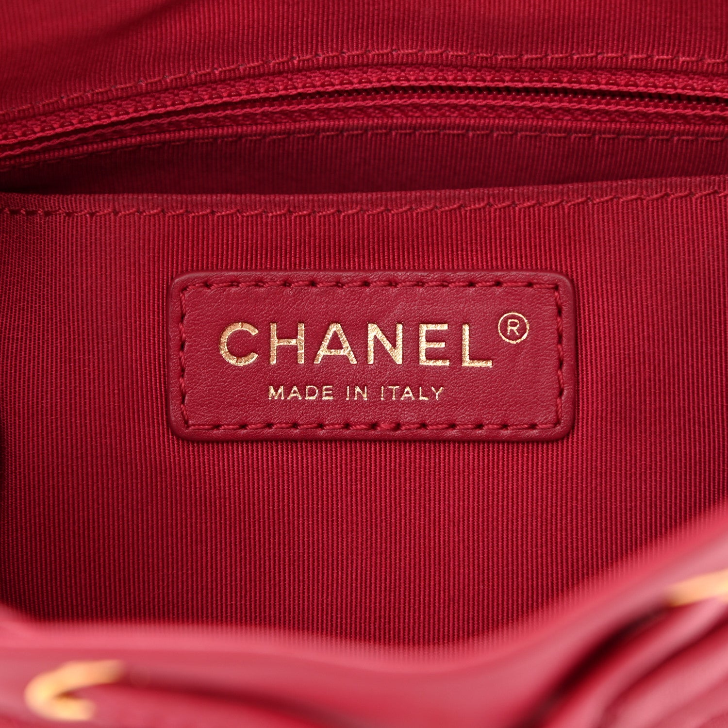 Chanel Calfskin Chevron Quilted Small Urban Spirit Backpack Dark Pink 6 of 9