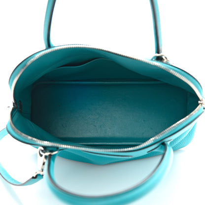 Hermes Taurillon Clemence Bolide 31 Turquoise 4 of 16