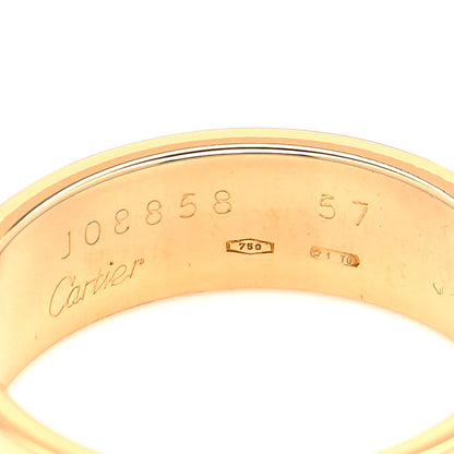 Cartier 18K Yellow Gold 6mm LOVE Ring 57 8 4 of 5