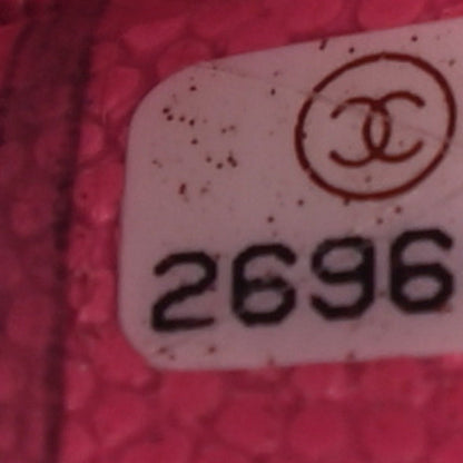 Chanel Caviar Quilted Small Cosmetic Case Pink 7 of 11