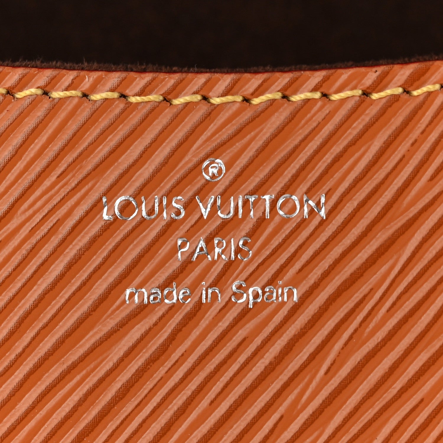 Louis Vuitton Epi Buci Crossbody Gold Honey 6 of 10