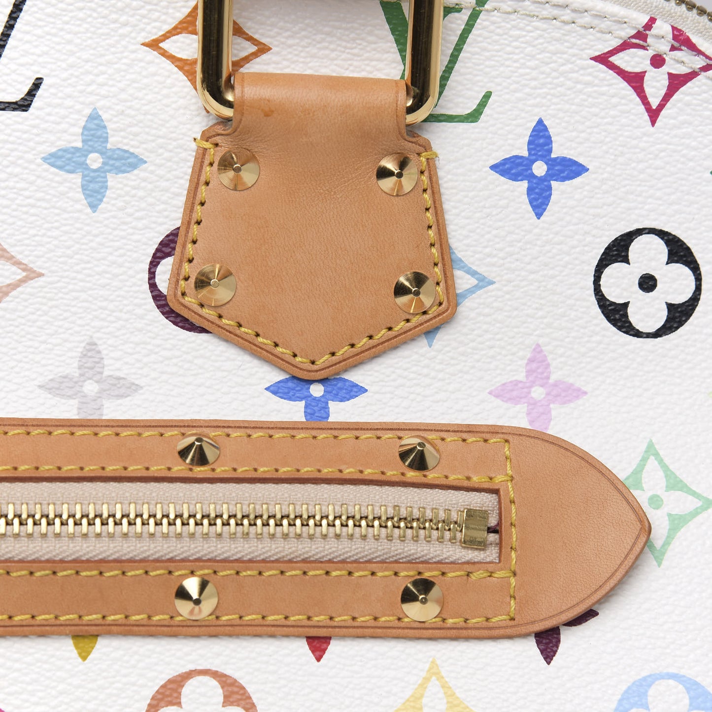 Monogram Multicolor Alma White