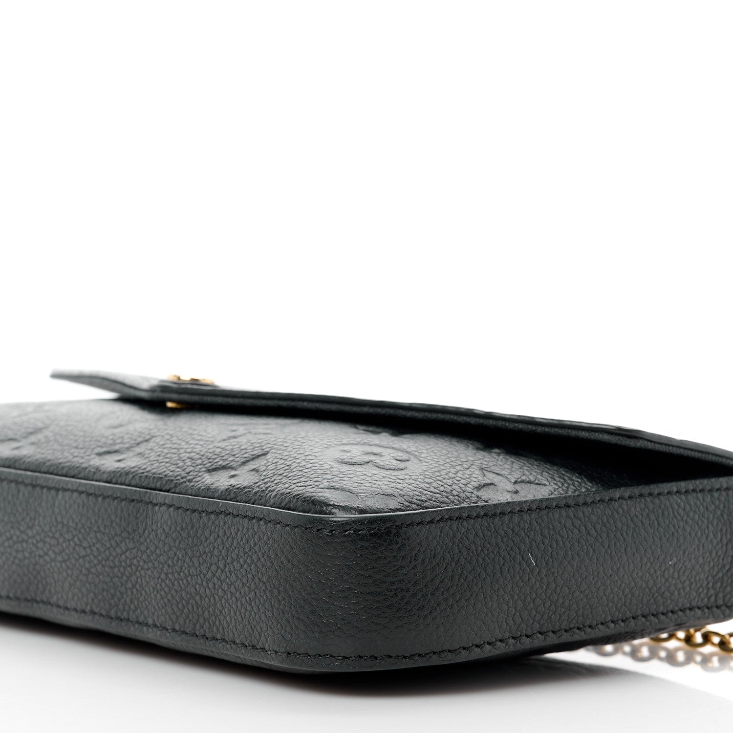 Louis Vuitton Empreinte Pochette Felicie Chain Wallet Black 11 of 12