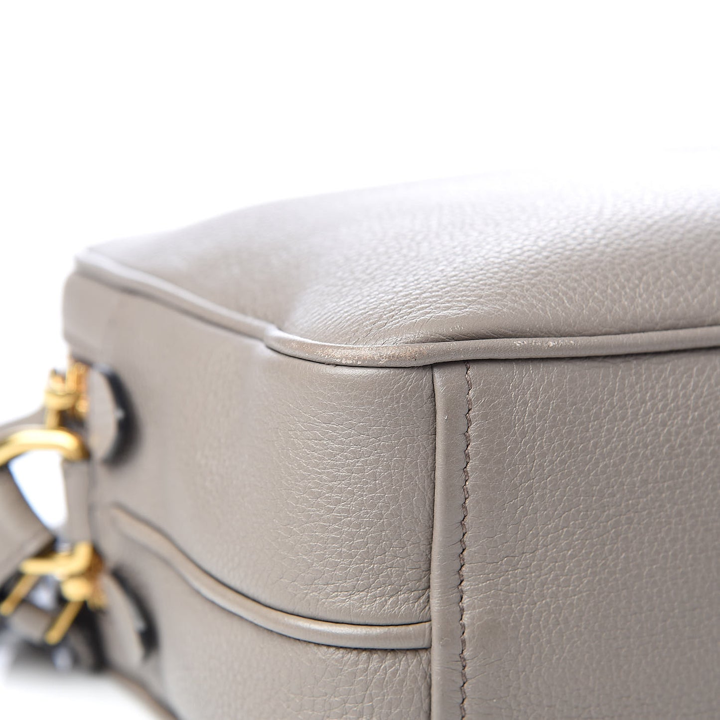 Vitello Phenix Camera Bag Argilla