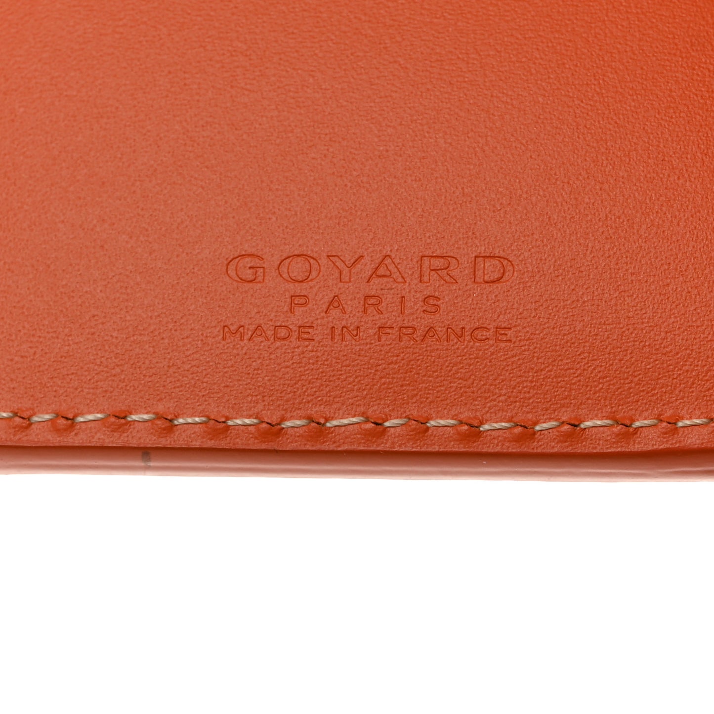 Goyardine Saint-Gabriel Compact Wallet Orange