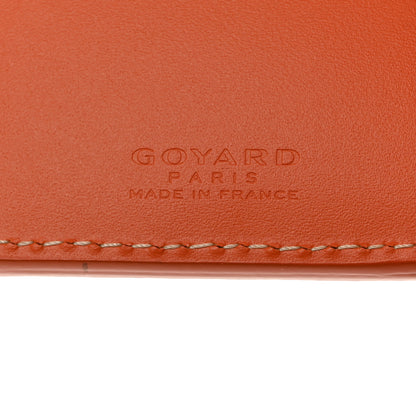 Goyard Goyardine Saint-Gabriel Compact Wallet Orange 6 of 8