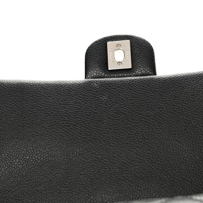 Chanel Caviar Quilted Clutch With Chain Flap Black 12 of 13