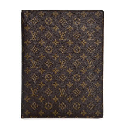 Louis Vuitton Monogram Notebook Cover GM 1 of 11