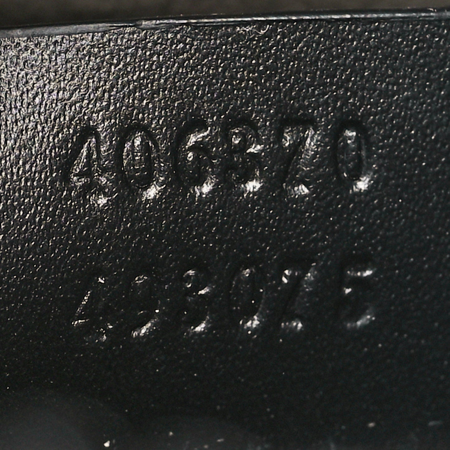 GG Supreme Monogram Medium Backpack Black