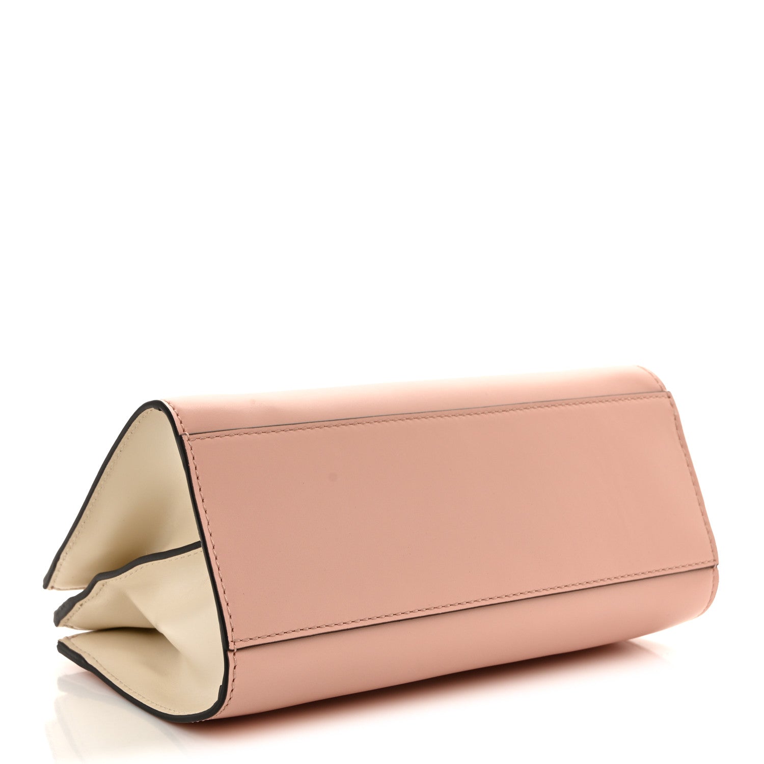 Gucci Nappa Bamboo Web Small Nymphaea Top Handle Bag Perfect Pink Mystic White 4 of 18
