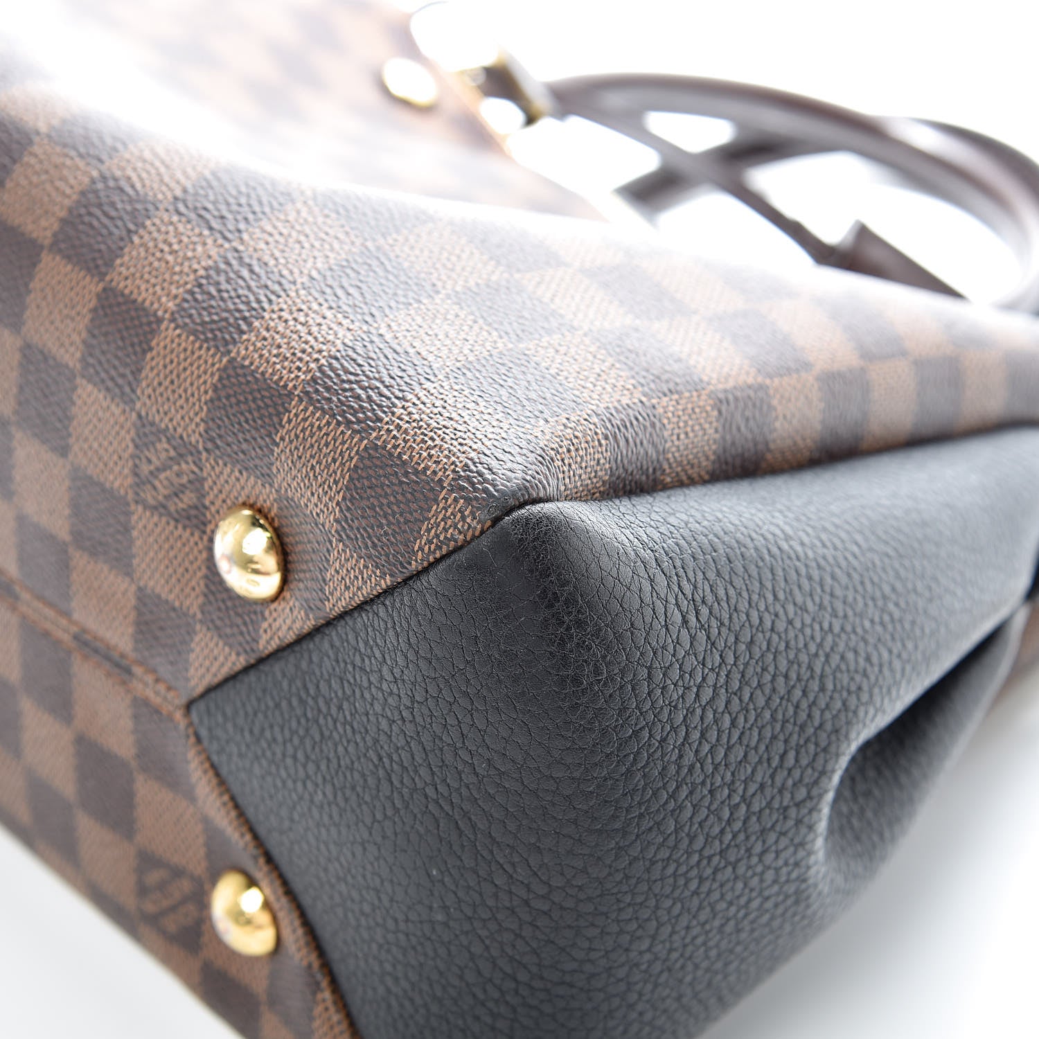 Louis Vuitton Damier Ebene Cuir Taurillon Brittany Black 11 of 20