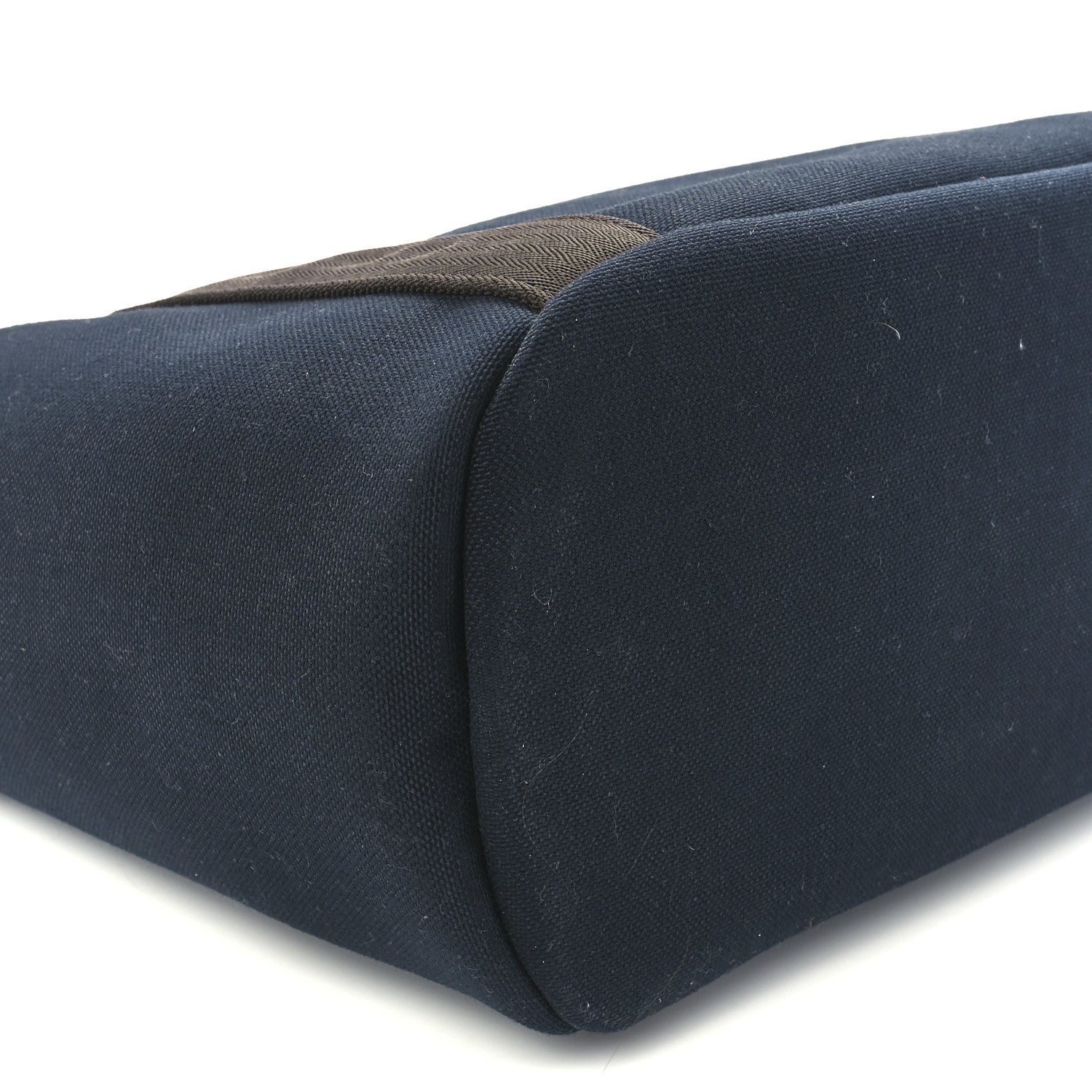 Hermes Toile Sac De Pansage Groom Bleu Navy Feu 13 of 14