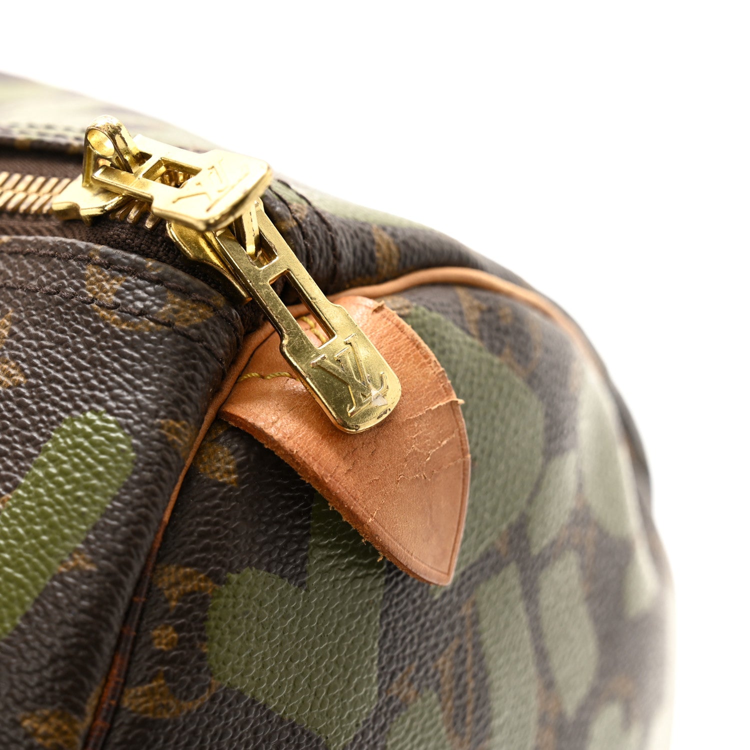 Louis Vuitton Graffiti Keepall 50 Kaki 13 of 17