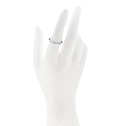 Tiffany Platinum Diamond Jazz Band Ring 54 7 2 of 5