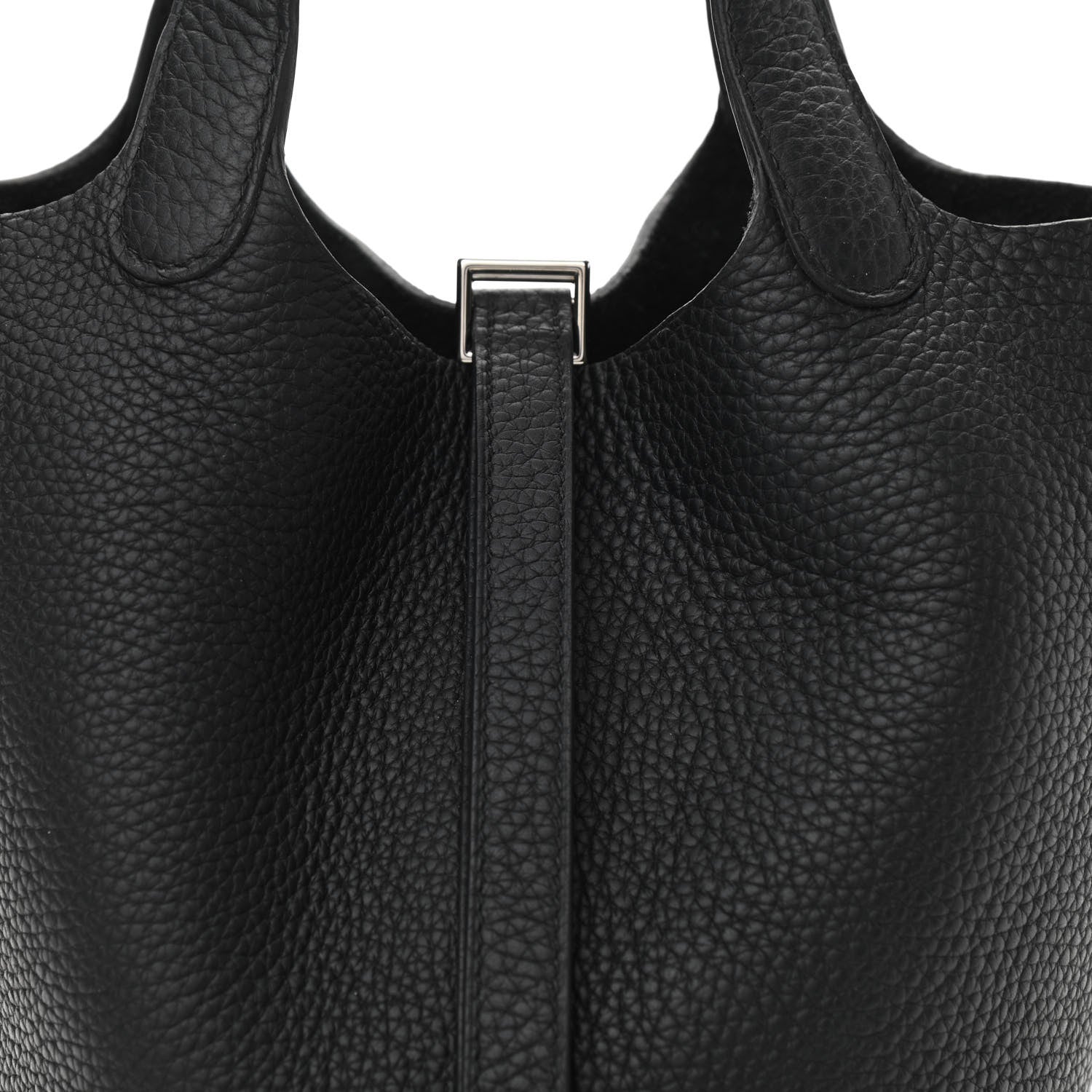 Hermes Taurillon Clemence Picotin Lock 18 PM Black 8 of 10