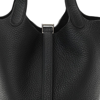 Hermes Taurillon Clemence Picotin Lock 18 PM Black 8 of 10