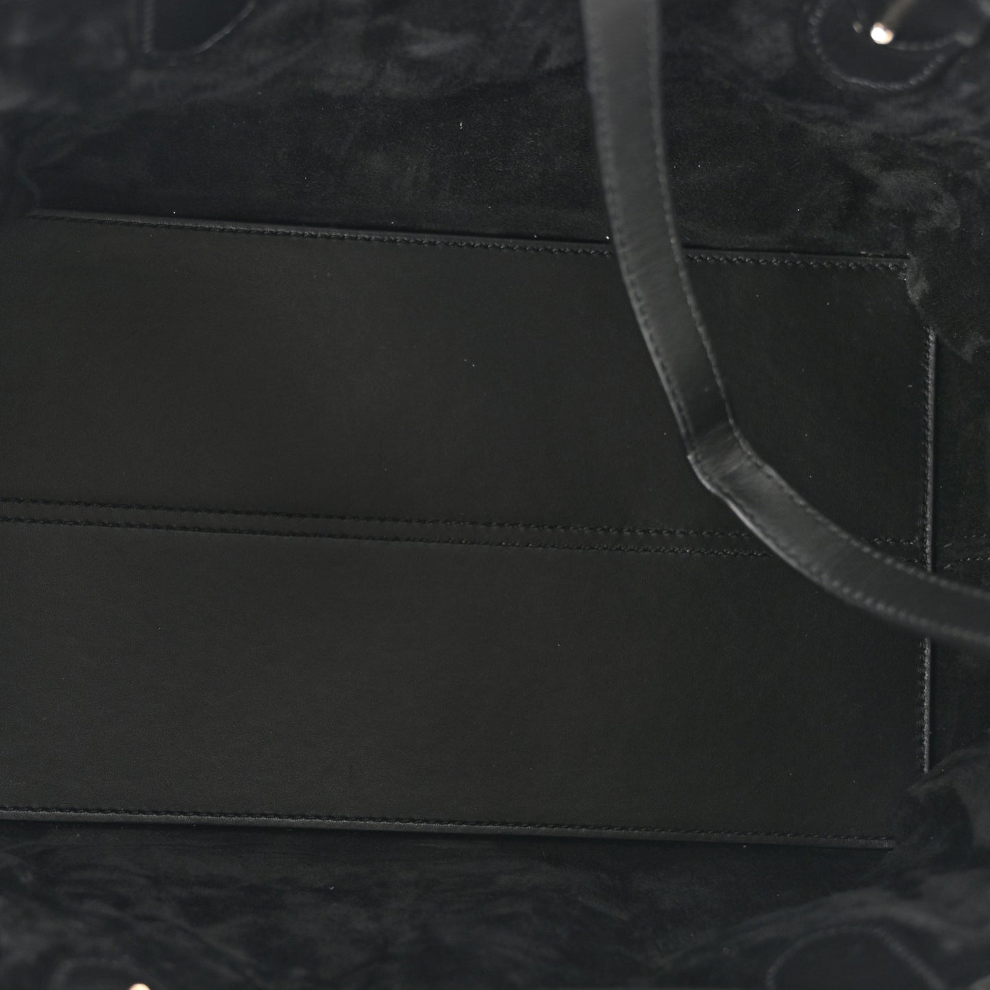 Calfskin Macrocannage Small Toujours Black