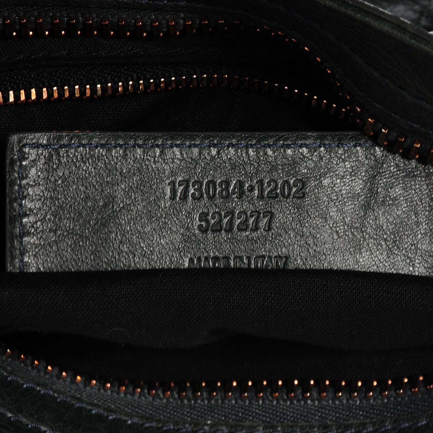Agneau Giant 21 Rose Gold Hardware City Anthracite
