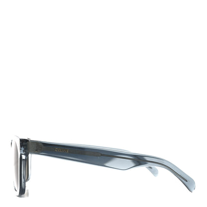 Celine Acetate Polarized Square Sunglasses CL40248I Blue 3 of 7