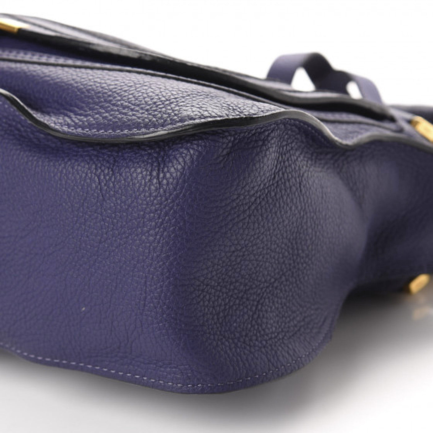 Chloe Calfskin Medium Marcie Satchel Storm Blue 9 of 10