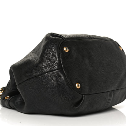 Prada Vitello Daino Top Handle Tote Black 7 of 16