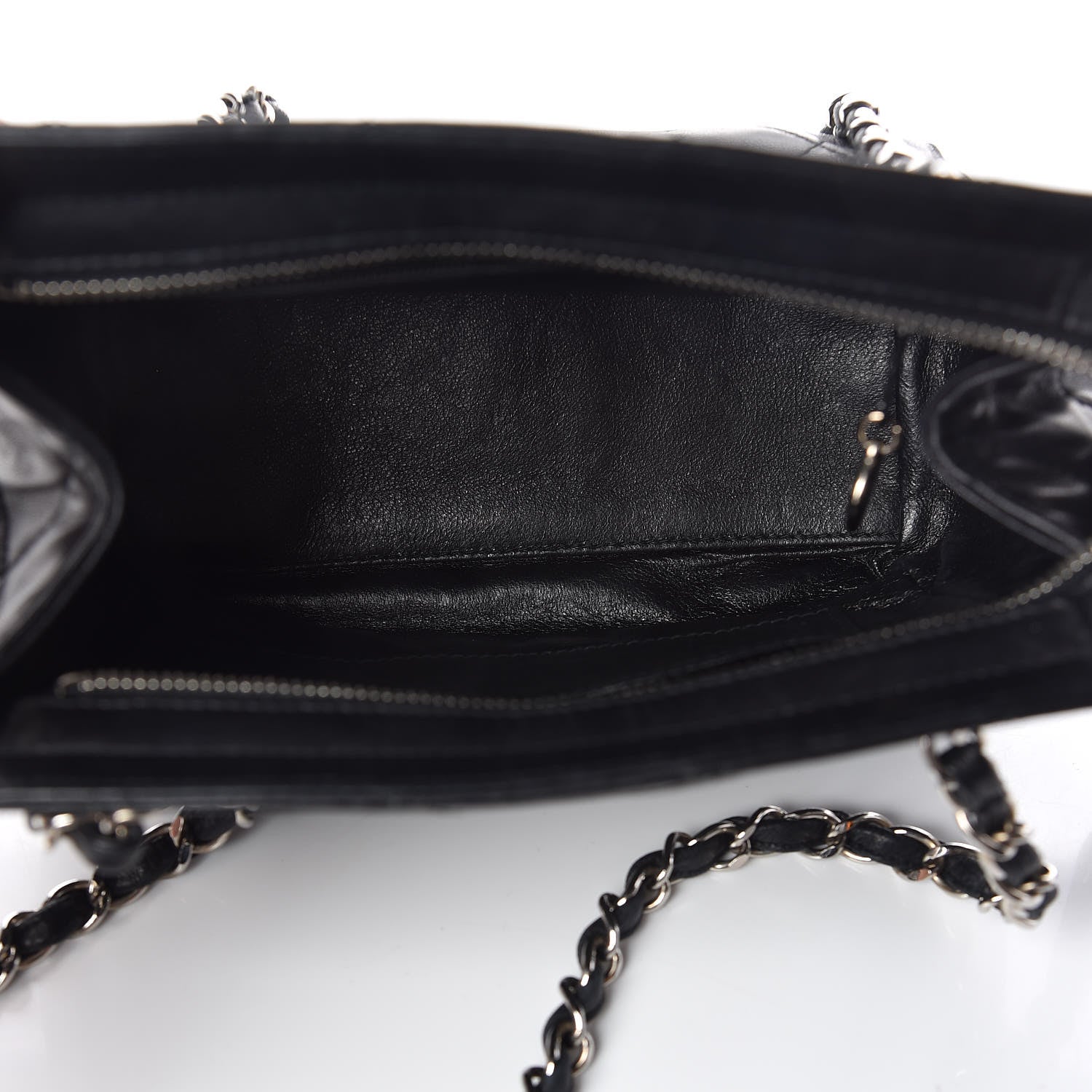 Chanel Lambskin Quilted Small Shoulder Bag Black 7 of 12