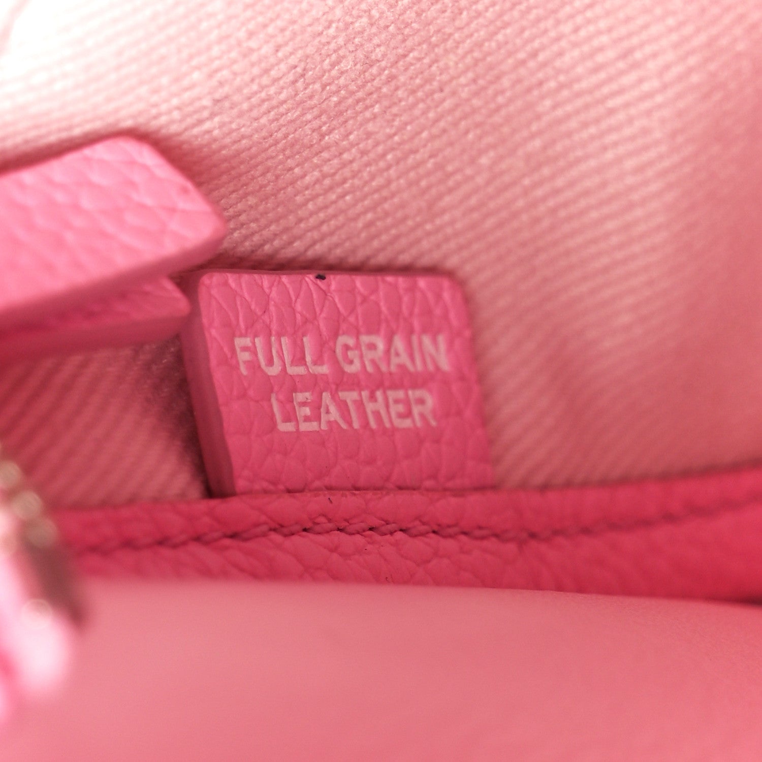 Marc Jacobs Grained Calfskin Medium The Tote Bag Fluro Candy Pink 6 of 11