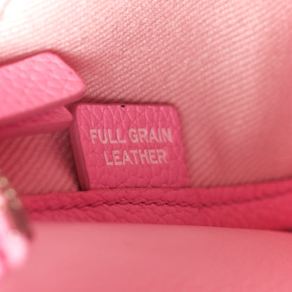 Marc Jacobs Grained Calfskin Medium The Tote Bag Fluro Candy Pink 6 of 11