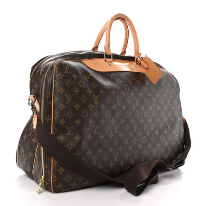 Louis Vuitton Monogram Alize 2 Compartment Luggage Travel Bag 2 of 12