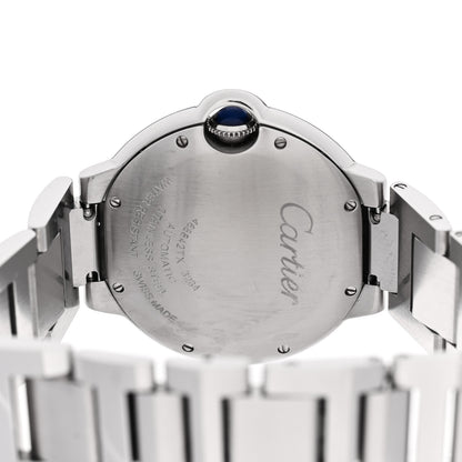 Cartier Stainless Steel 36mm Ballon Bleu De Cartier Automatic Watch 4 of 5
