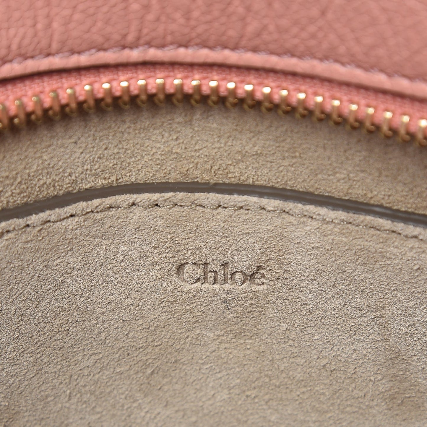 Calfskin Suede Mini Pixie Signature Belt Bag Ideal Blush