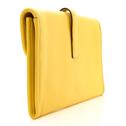 Hermes Swift Jige Elan 29 Clutch Jaune De Naples 3 of 7