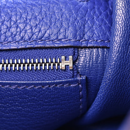 Hermes Togo Kelly Retourne 32 Bleu Electrique 14 of 37