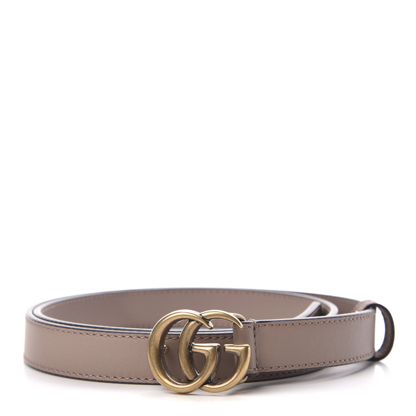 Calfskin Double G 20mm Belt 85 34 Porcelain Rose