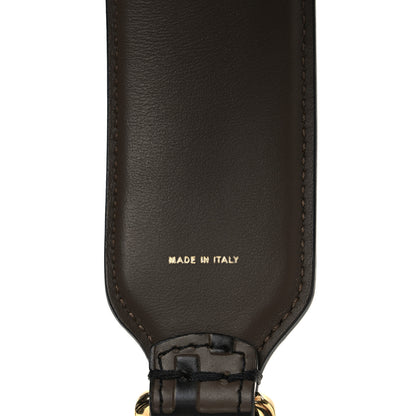 Fendi Calfskin FF 1974 Embossed Mini Strap You Maya Black 4 of 4