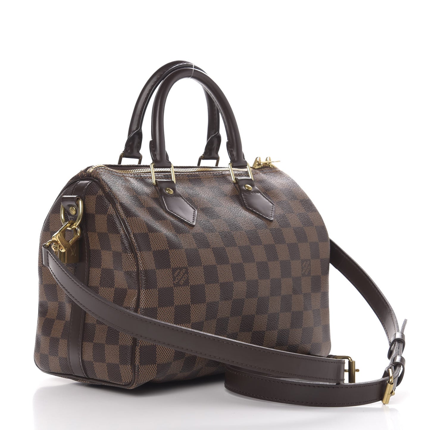 Damier Ebene Speedy Bandouliere 25