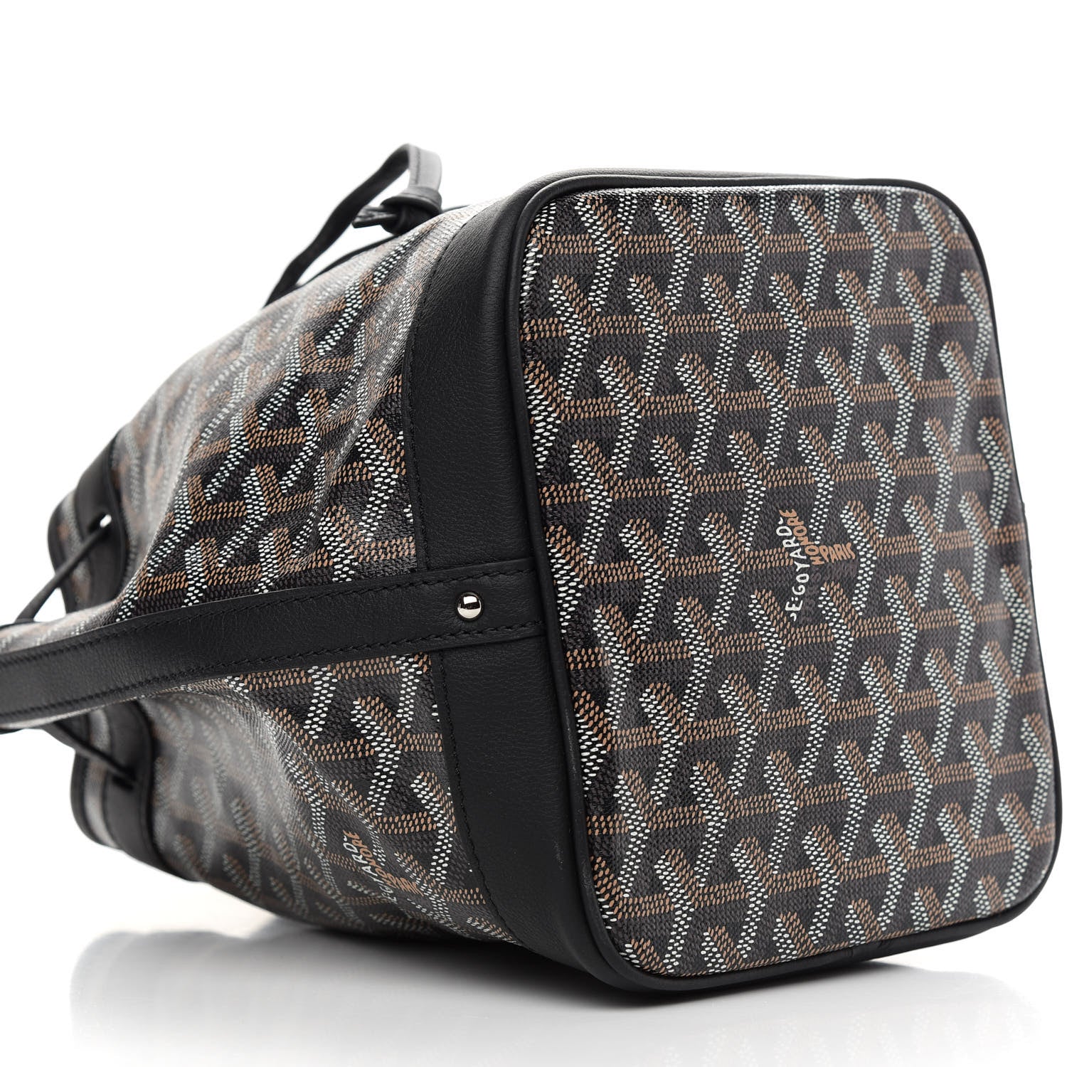Goyard Goyardine Petit Flot Bucket Bag PM Black 7 of 8