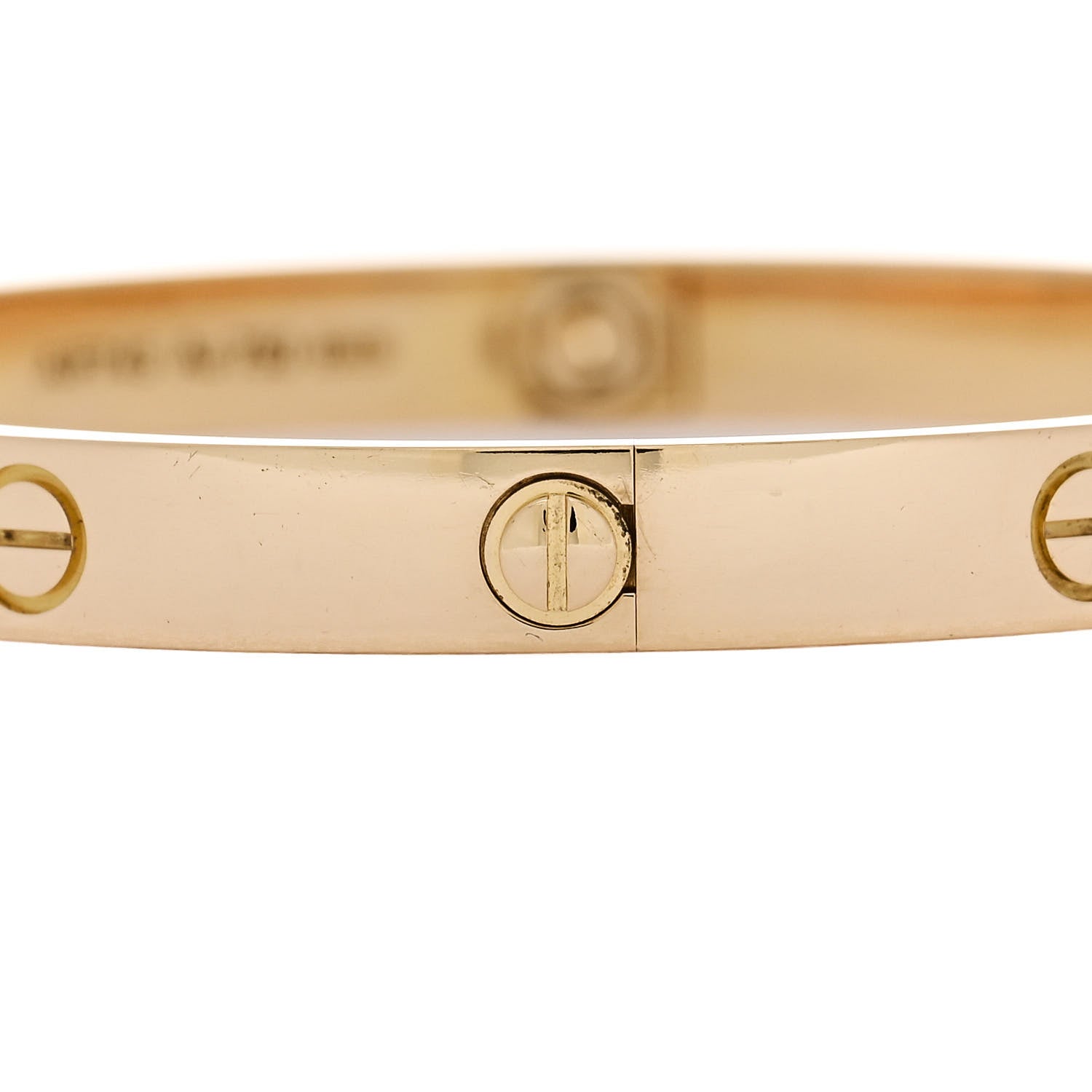 Cartier 18K Yellow Gold LOVE Bracelet 19 4 of 6